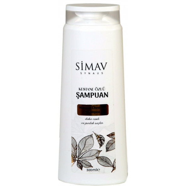 Simav Synaus Kestane Özlü ve Termal Sulu Şampuan - 500 ml ürün görseli 1