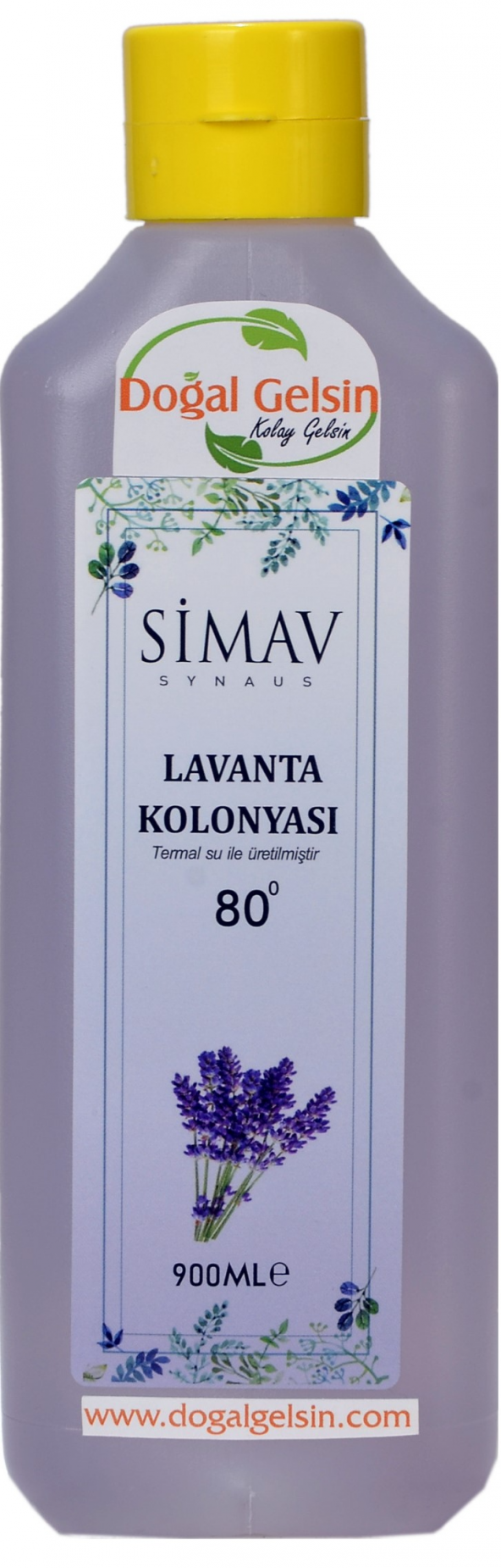 SİMAV Termal Sulu Lavanta Kolonyası - 900 ml ürün görseli 1