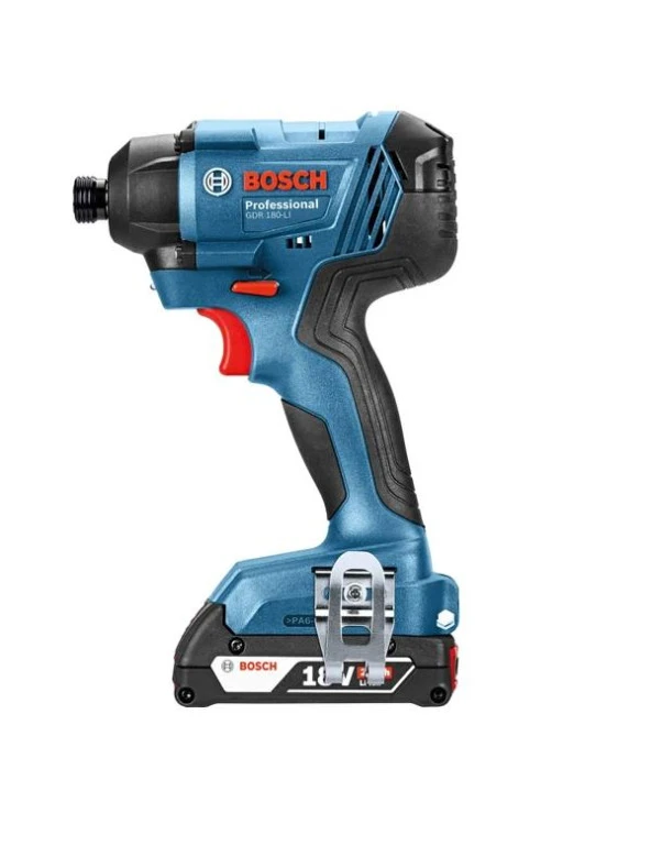 Bosch GDR 180-LI 2 Ah Çift Akülü Darbeli Somun Sık ürün görseli 1