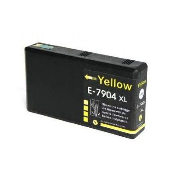Epson uyumlu TE7904XL(32ML) Sarı Muadil Kartuş ürün görseli 1