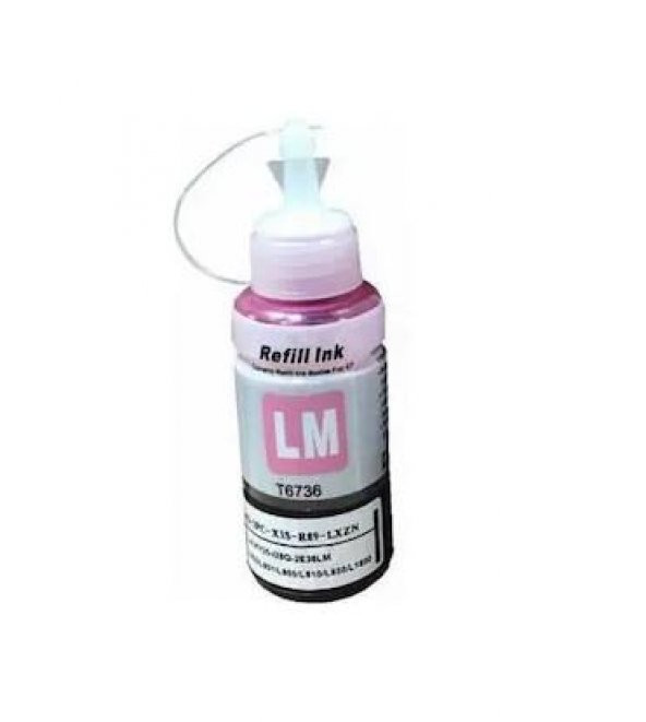 Epson Uyumlu  T6736 (70ML) Muadil Açık Kırmızı Mürekkep ürün görseli 1