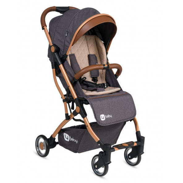 4 Baby AB-380 Drone Gold Antrasit Kabin Tipi Bebek Arabası ürün görseli 1