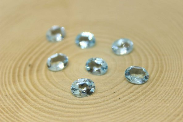 Topaz Taşı Faset Kesim (yüzük, kolye ucu vb yapımına uygun) ürün görseli 1