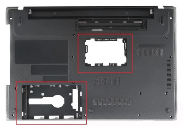 Sony Vaio SVE1513B4E Alt Kasa Siyah V1 ürün görseli 1