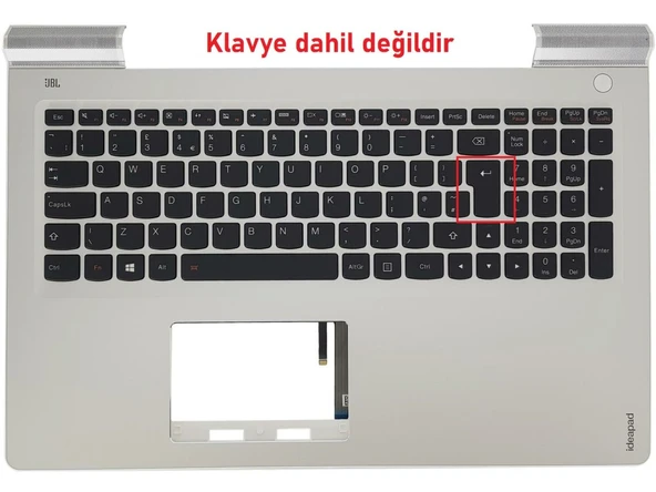 Lenovo IP700-15ISK Üst Kasa Beyaz ürün görseli 1