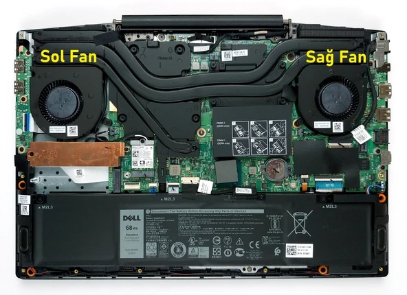 Dell G5 5500 Fan V1 (Sağ Fan) ürün görseli 1