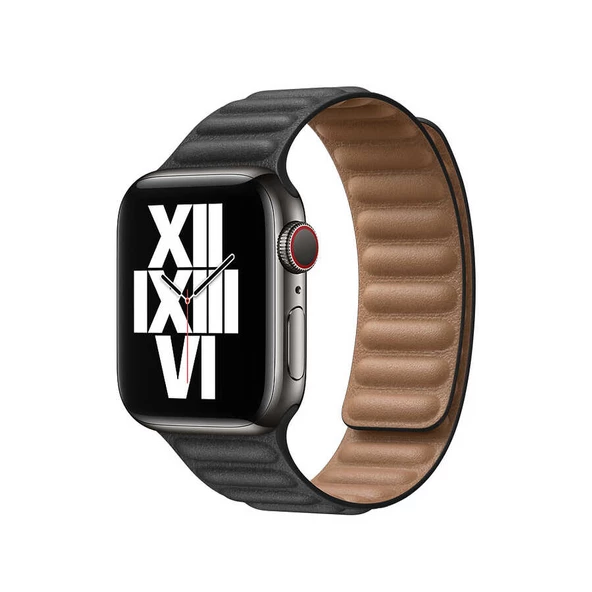 Apple Watch 42mm KRD-34 Deri Görünümlü Kordon ürün görseli 1