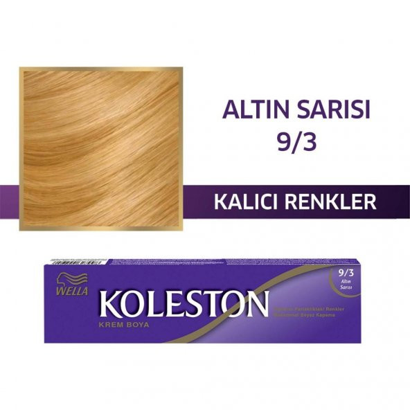 Koleston Tüp Boya 50 Ml - 9.3 Altın Sarı - Resim 2
