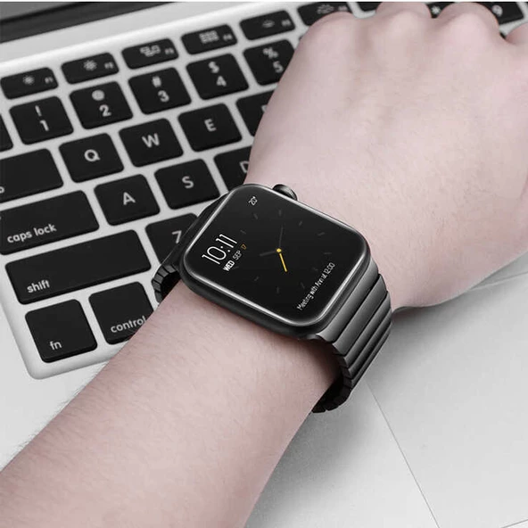 Apple Watch 42mm KRD-35 Metal Kordon - Resim 4