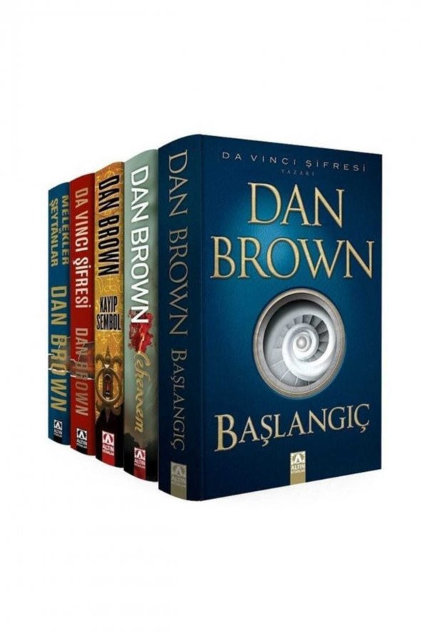 Dan Brown-Set-Robert Langdon Serisi-5 Kitap Takım - Dan Brown ürün görseli 1