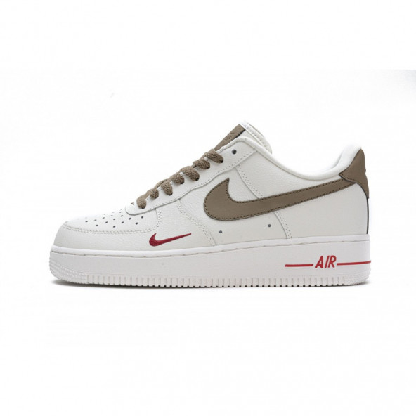 Nike Air Force 1 Low Premium White Brown Fashion Casual Spor Ayakkabı 808788-996 ürün görseli 1