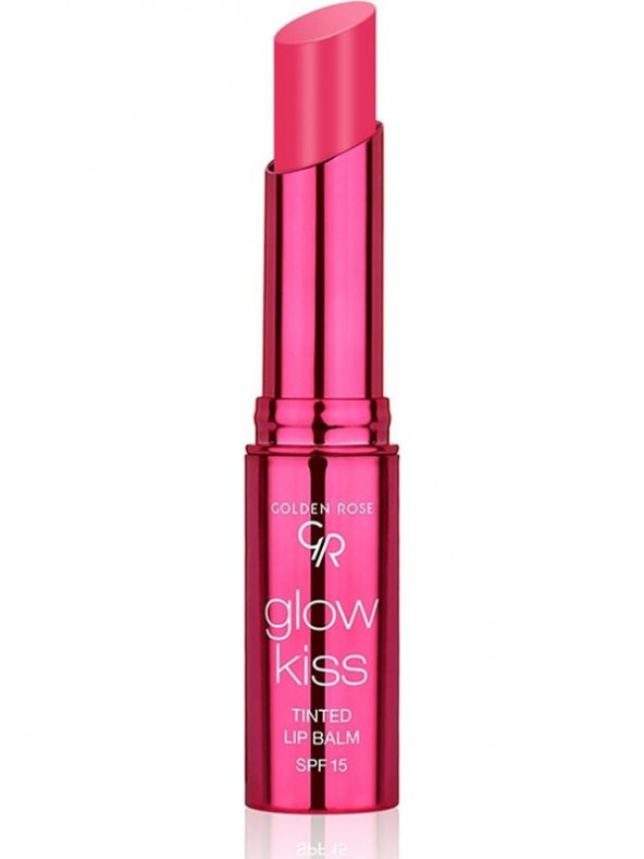 Golden Rose Glow Kiss Tinted Lip Balm Ruj 03 Berry Pink ürün görseli 1