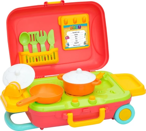 Dede Mutfak Set Bavulum 4776 - Resim 4