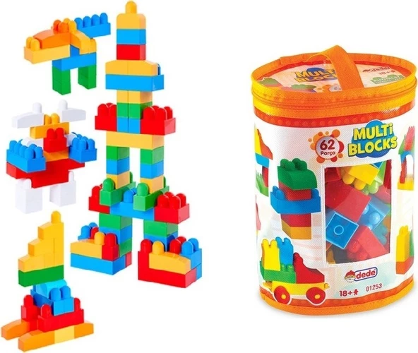 Dede Multi Blocks 62 Parça  2538 - Resim 2