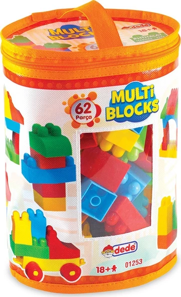 Dede Multi Blocks 62 Parça  2538 ürün görseli 1