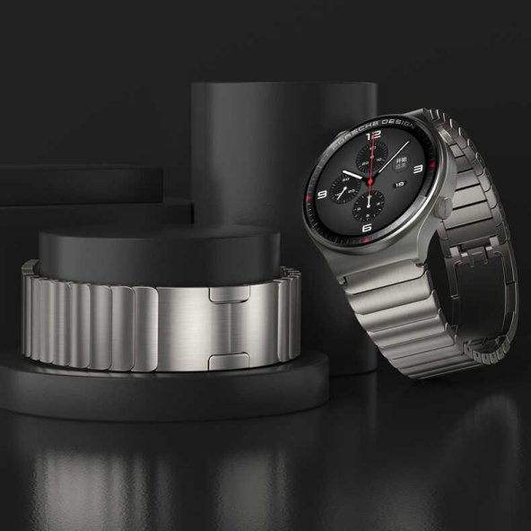 Gear S3 KRD-35 22mm Metal Kordon - Resim 6
