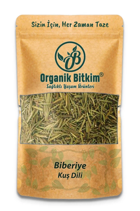 Organik Bitkim Biberiye - Kuş Dili 50 gr ürün görseli 1