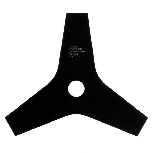 Oleomac 4095673BR Tırpan Bıçağı 3D 255x25.4x1.8mm Geniş ürün görseli 1