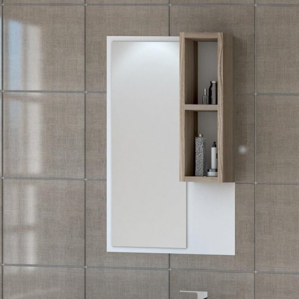 Denko Step 50 cm Alize Banyo Dolabı Üst Modülü - Resim 2