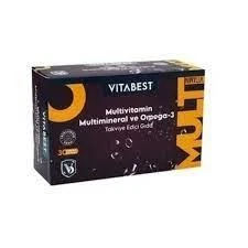Vitabest Multivitamin Omega 3 30 Yumuşak Kapsül ürün görseli 1
