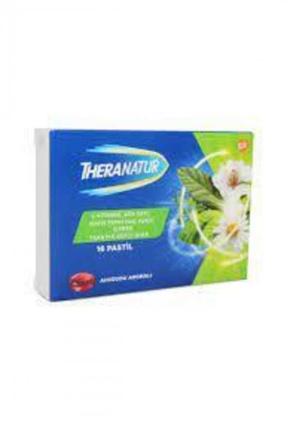 Theranatur Ahududu Aromalı 16'lı Pastil ürün görseli 1