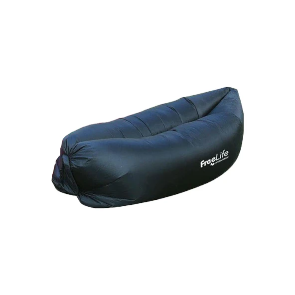 Andoutdoor Pratik Şişme Şezlong-SİYAH ürün görseli 1