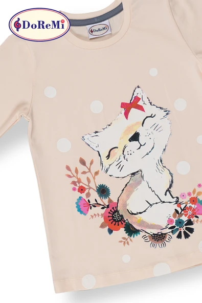 DoReMi Kız Çocuk Pijama Takımı - Resim 9