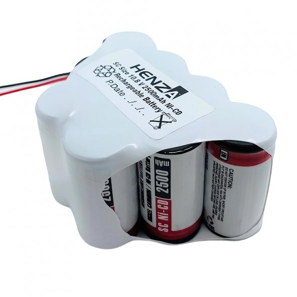 Fakir RCT109 Uyumlu Henza 10.8v 2500MAh Şarjlı Süpürge Pili ürün görseli 1