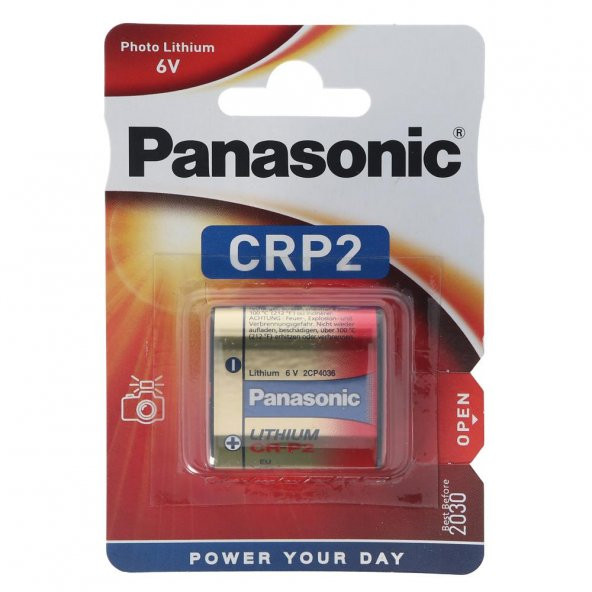 Panasonic CRP2 6V Lithium Pil ürün görseli 1