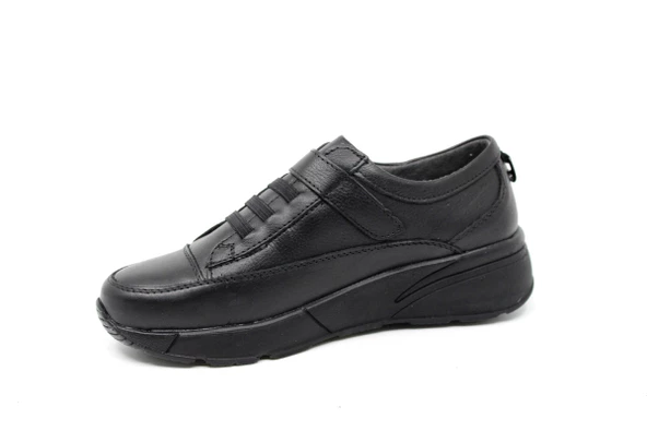 Hakiki Deri Günlük Kadın Ayakkabı - Resim 2