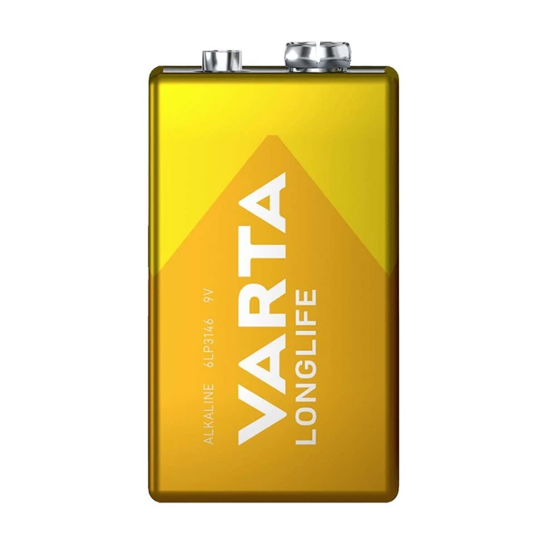 Varta 4122 Longlife Alkalin 9V Pil - Resim 2