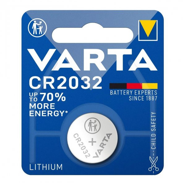 Varta Cr2032 3V Lityum Pil ürün görseli 1