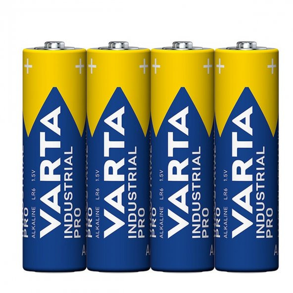 Varta 4006 Industrial Alkalin AA Kalem Pil 4lü Paket ürün görseli 1
