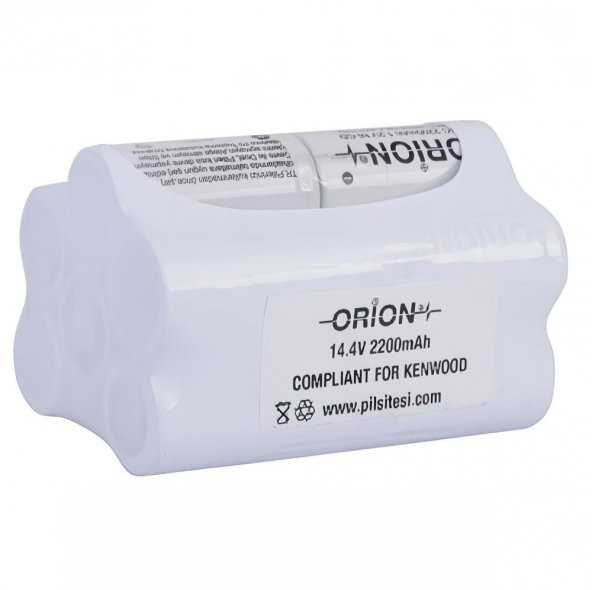 Kenwood HV190 uyumlu ORION 14.4v2200mAh Şarjlı Süpürge Pili ürün görseli 1