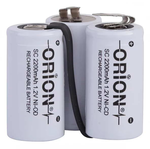 Moulinex Uyumlu Orion 3.6v 2200mAh Şarjlı Süpürge Pili ürün görseli 1