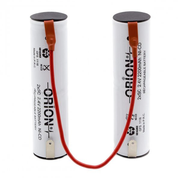 Fakir MRC48 Uyumlu Orion 4.8v 2200mAh Şarjlı Süpürge Pili ürün görseli 1