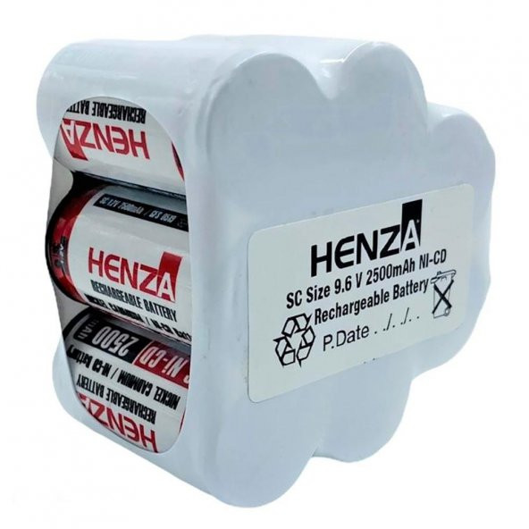 Arzum Eterno Serisi Uyumlu HENZA 9.6v 2500mAh Şarjlı Süpürge Pili ürün görseli 1