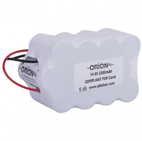 Conti CMS-311 Uyumlu Orion 14.4v 2200mAh Şarjlı Süpürge Pili ürün görseli 1