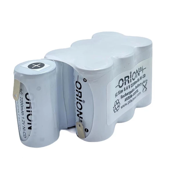 Arzum AR449 Serisi Uyumlu Orion 8.4v 2200mAh Şarjlı Süpürge Pili ürün görseli 1
