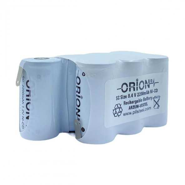 Vestel Uyumlu ORION 8.4v 2200mAh Şarjlı Süpürge Pili ürün görseli 1