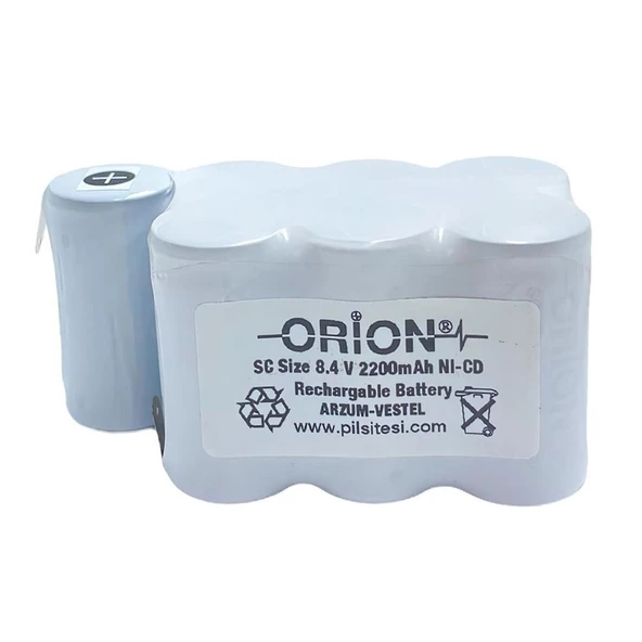 Arzum Uyumlu ORION 8.4v 2200mAh Şarjlı Süpürge Pili ürün görseli 1