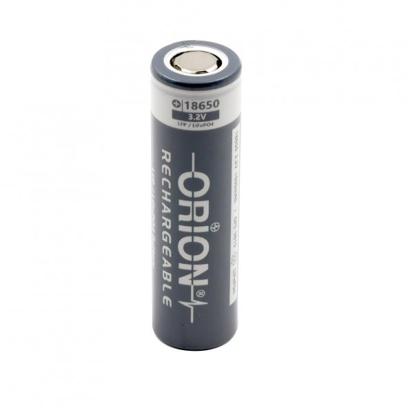 Orion IFR18650 3.2V 1600mAh LiFePO4 Pil ürün görseli 1