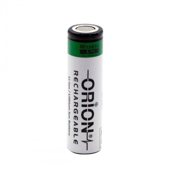 Orion 18650 3.7V 1500mAh Şarj Edilebilir Li-ion Pil ürün görseli 1