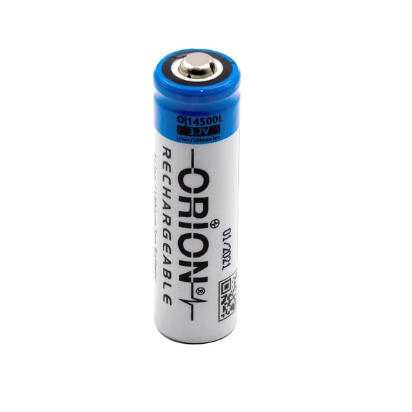 Orion 14500L 3.7V 900mAh AA Lityum İyon Şarj Edilebilir Kalem Pil - Başlı ürün görseli 1