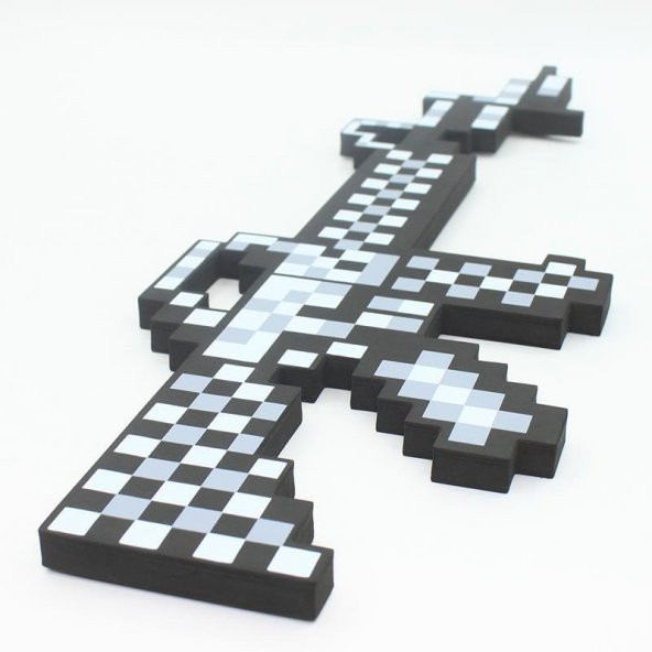 Minecraft Stil Tabanca Tüfek 60 cm - Resim 2
