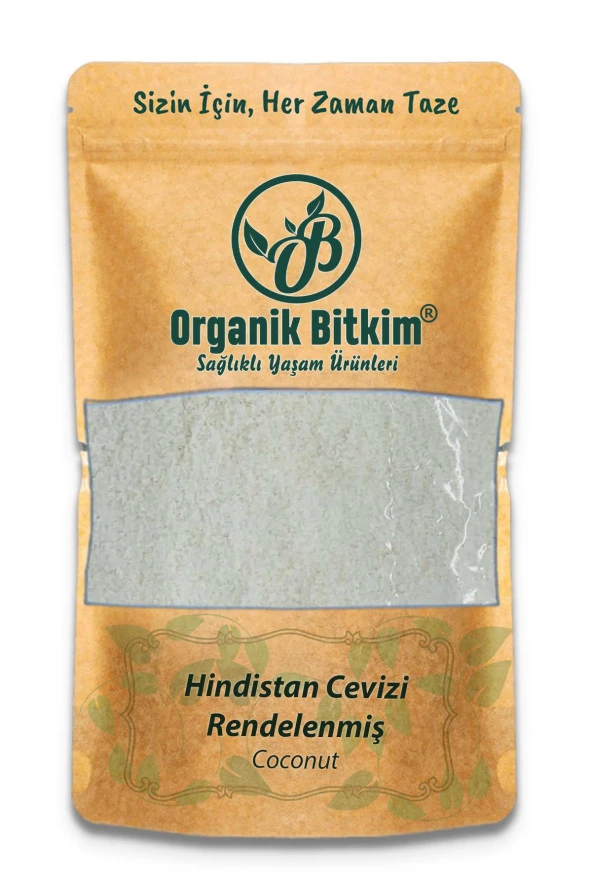 Organik Bitkim Hindistan Cevizi (Rendelenmiş) 150 gr ürün görseli 1