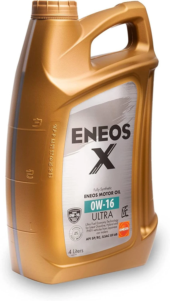 Motor Yağı 0W16 Eneos X Ultra 4 Litre ürün görseli 1