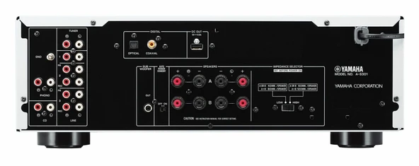 Yamaha A-S301 Stereo Amplifier / Gri - Resim 2