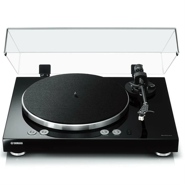 Yamaha TT-N503 MusicCast Network Plak Çalar Siyah ürün görseli 1