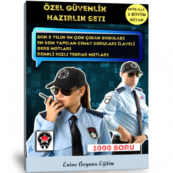 Özel Güvenlik Sınavı Hazırlık Seti ürün görseli 1